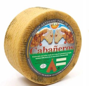 Queso Artesano Curado CABAÑEROS (900 gr.)