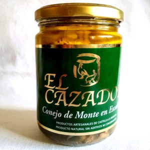 Conejo de Monte en Escabeche "El Cazador" - 400 gr.